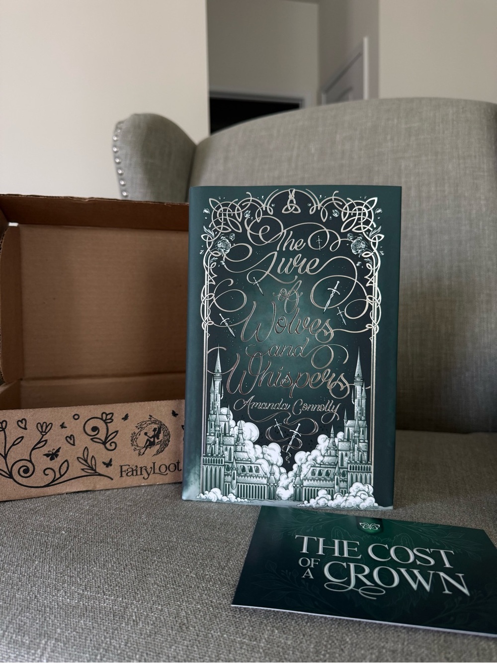 The Lure of Wolves and Whispers by Amanda Connolly - BRAND NEW - Fairyloot